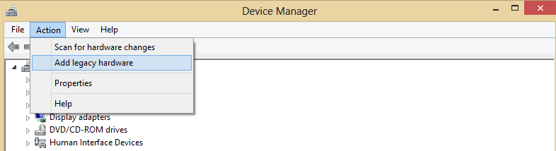 cara install legacy hardware