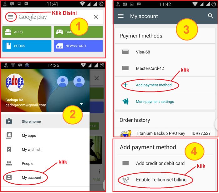 beli aplikasi game android dengan pulsa