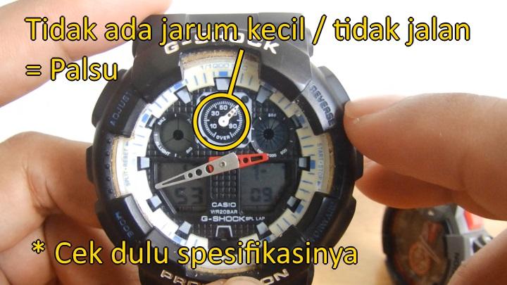 cara bedain jam g-shock baby-g original dan kw