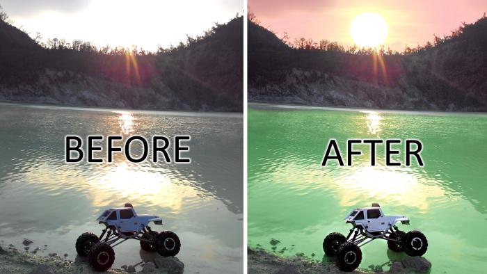 cara buat bikin gambar foto lebih menarik mencolok kaya warna