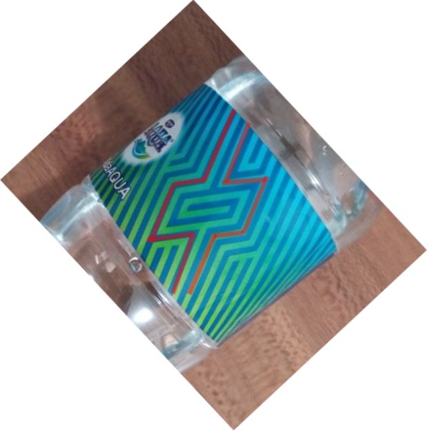 contekan jawaban cari tanda positif botol aqua