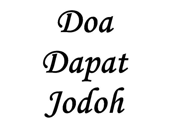 doa dapat enteng jodoh