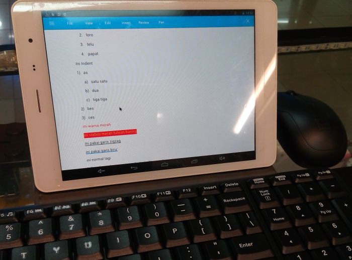 menggunakan keyboard mouse wireless bluetooth 2.4 ghz android